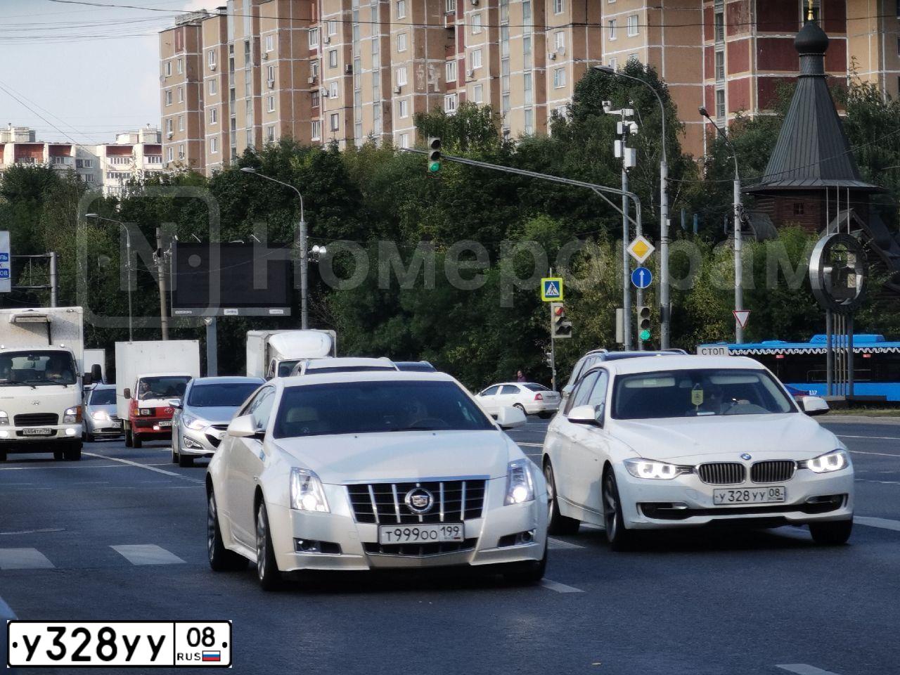 Фото автомобиля BMW SERIE 3, 2012 — госномер У328УУ08. Цвет: Белый
