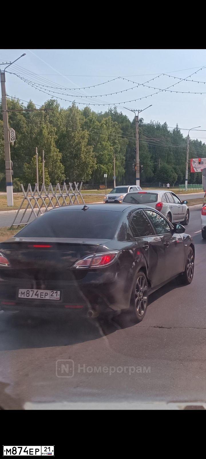 Фото автомобиля MAZDA 6, 2012 — госномер О085УН716. Цвет: ЧЕРНЫЙ