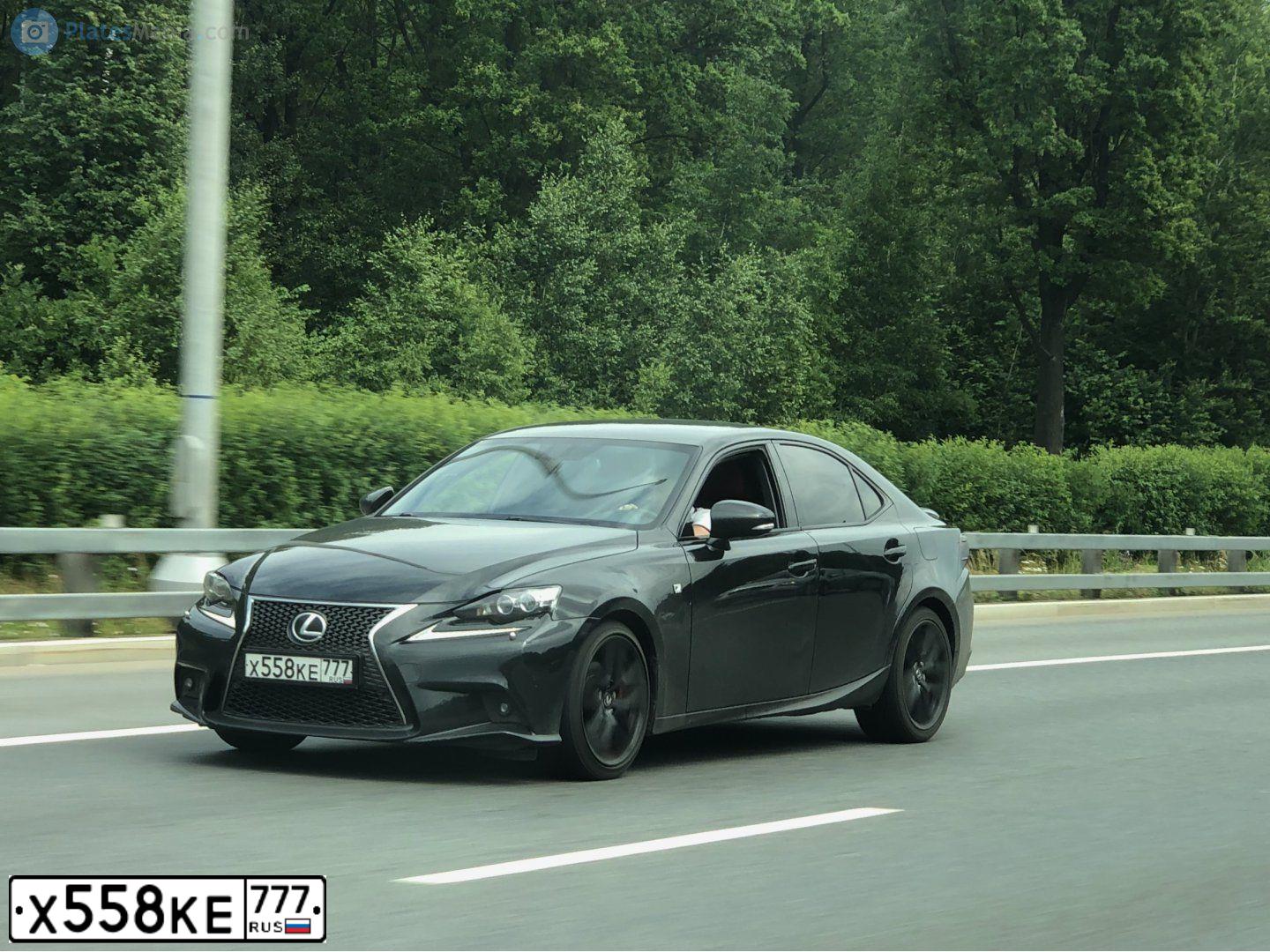 Фото автомобиля LEXUS IS250, 2014 — госномер В383ОХ790. Цвет: ЧЕРНЫЙ