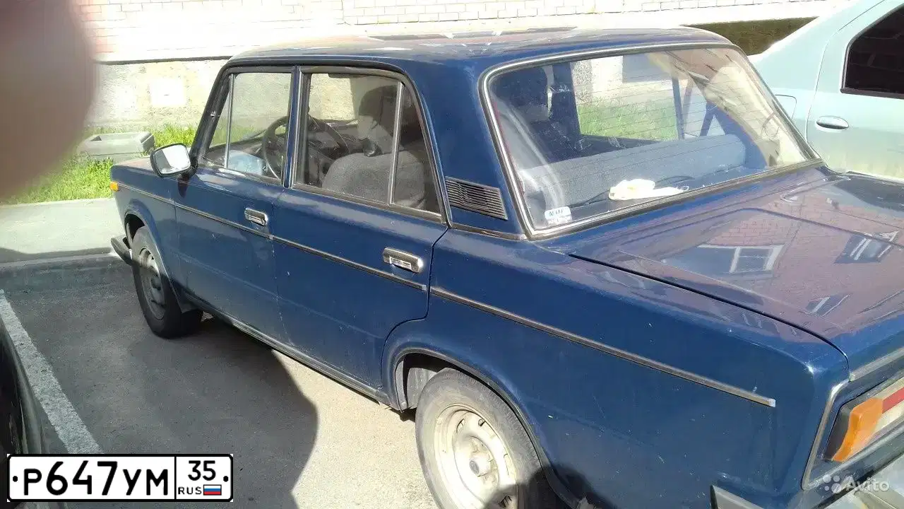 Фото автомобиля LADA 2106, 2003 — госномер М128СР35. Цвет: СИНЯЯ ТЕМНО-СИНЯЯ