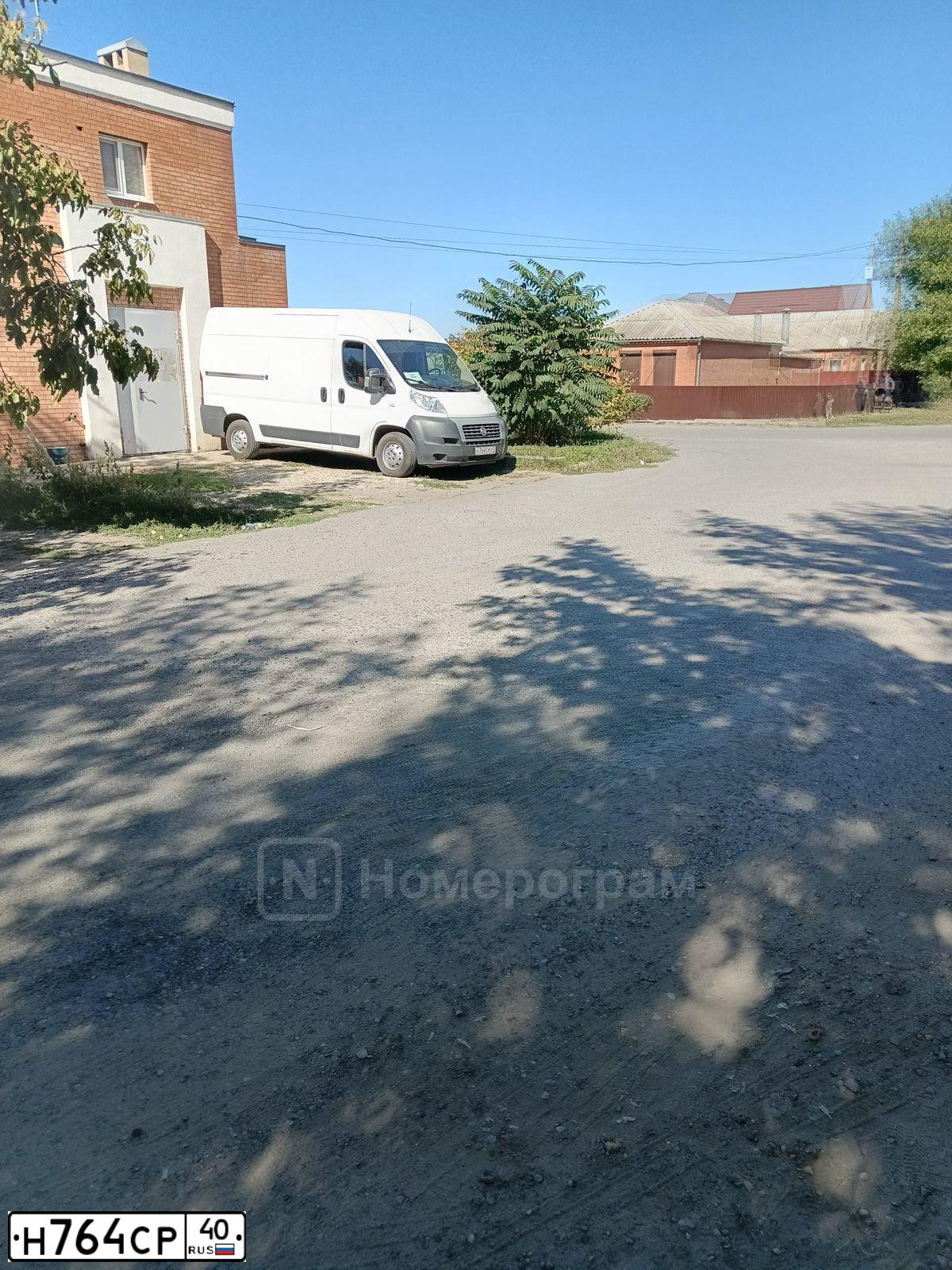 Фото автомобиля FIAT DUCATO, 2013 — госномер Н764СР40. Цвет: Белый