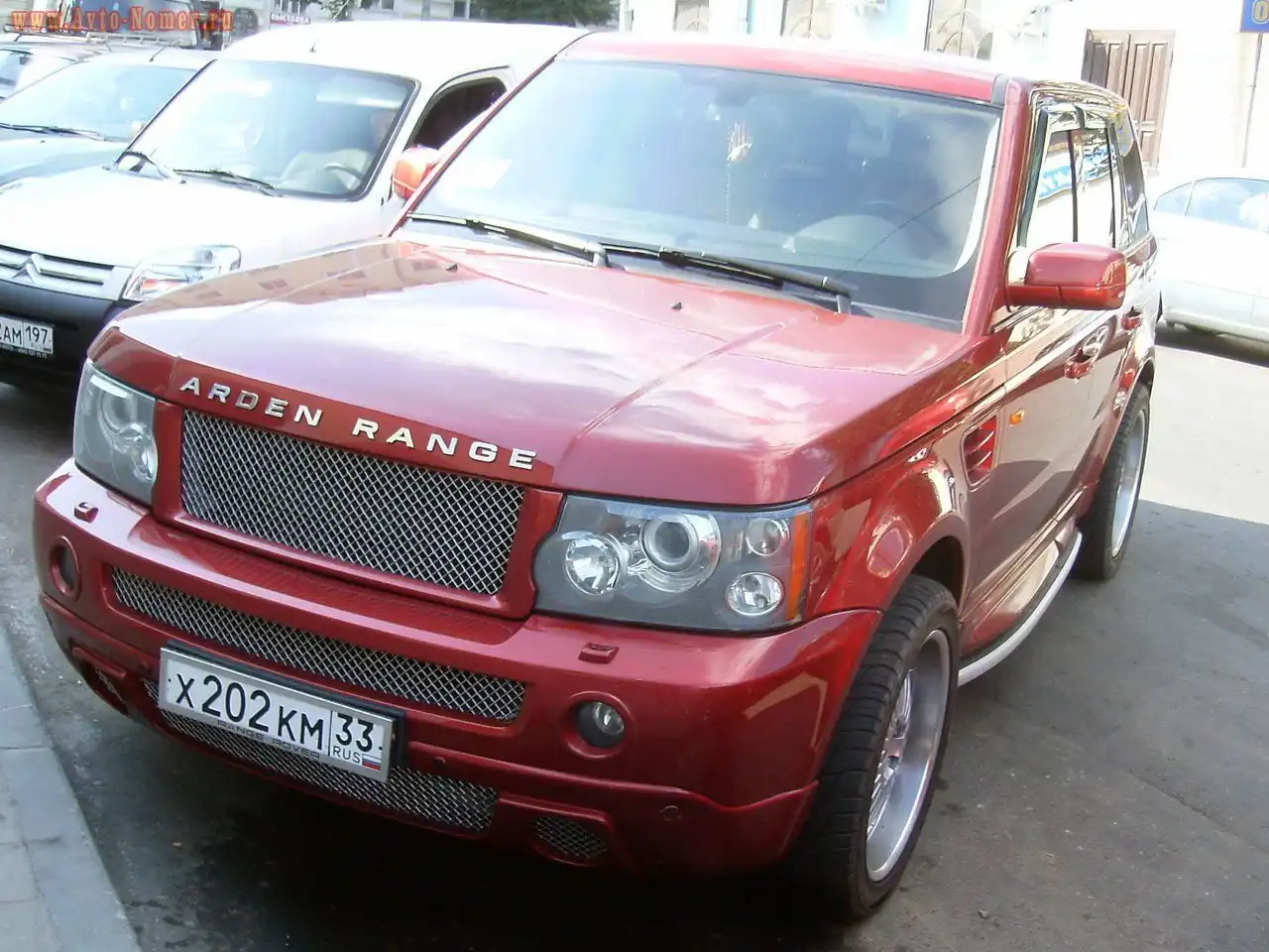 Фото автомобиля LAND ROVER RANGE ROVER, 2007 — госномер О158ВХ323