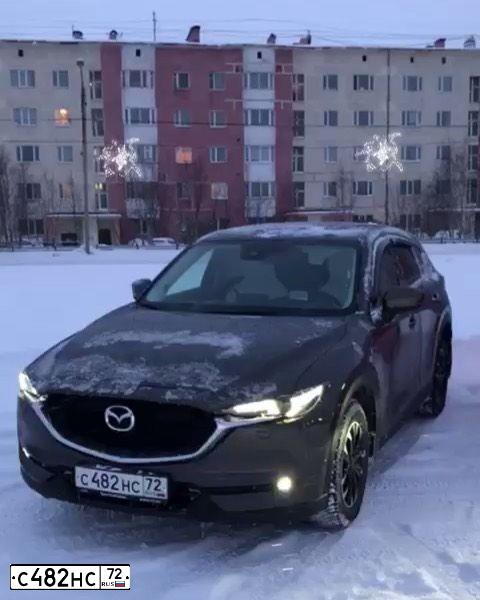 Фото автомобиля MAZDA CX-5, 2018 — госномер М242МО702. Цвет: КОРИЧНЕВЫЙ