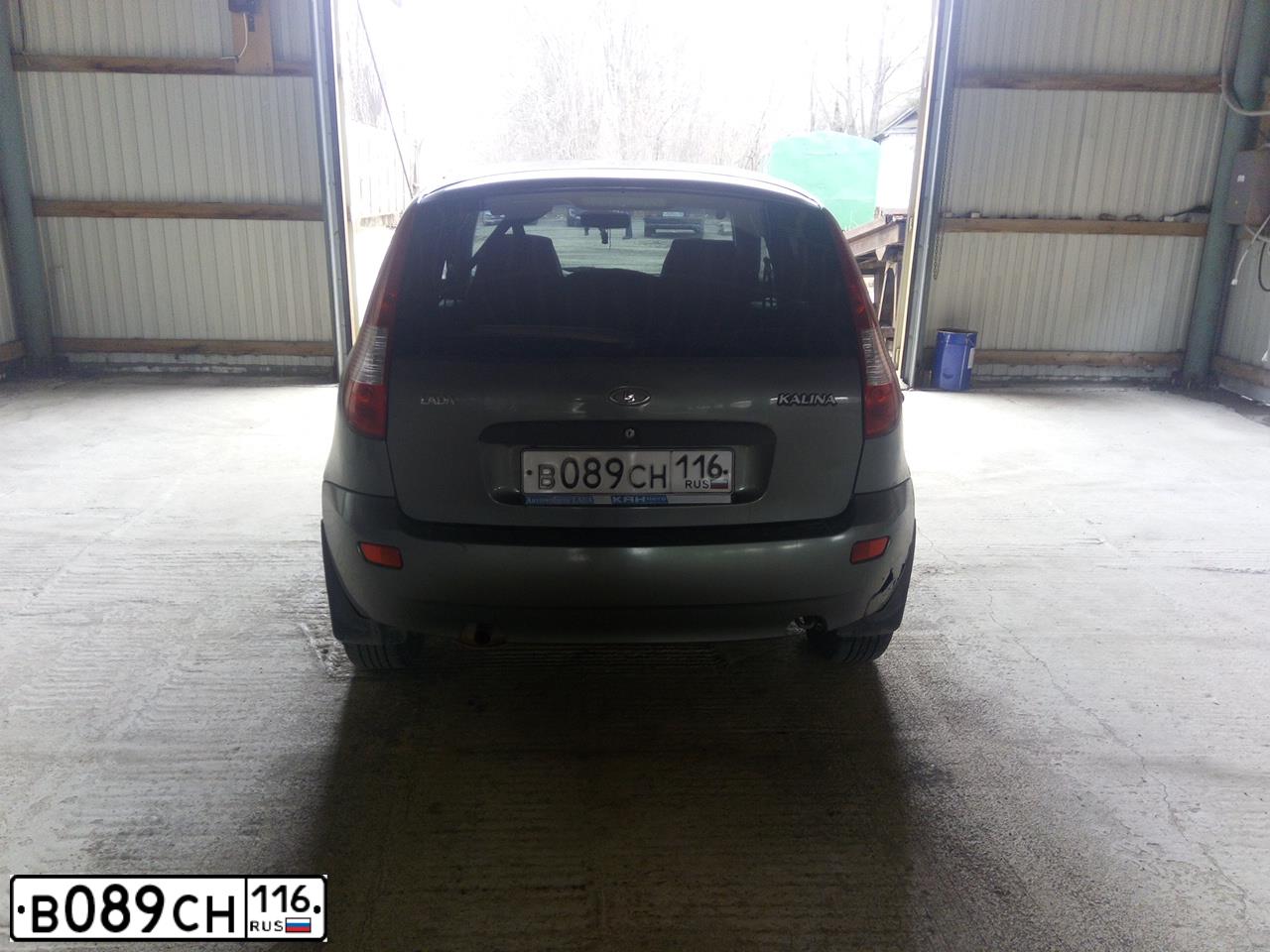 Фото автомобиля LADA KALINA, 2010 — госномер С739ТН716. Цвет: ТЕМНО-СЕРЫЙ МЕТАЛЛИК