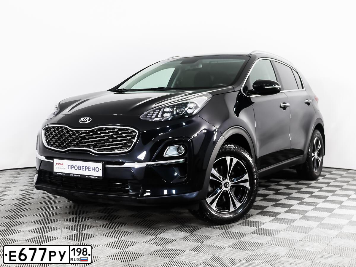 Фото автомобиля KIA SPORTAGE, 2019 — госномер Н423ОА198. Цвет: ЧЕРНЫЙ ПЕРЛАМУТР
