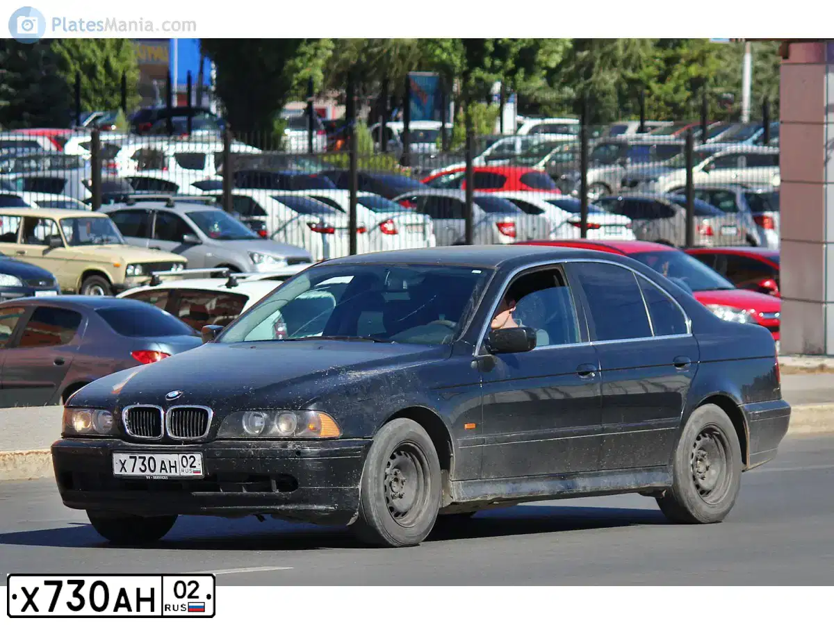 Фото автомобиля BMW SERIE 5, 2000 — госномер В177ХК774. Цвет: ЧЕРНЫЙ
