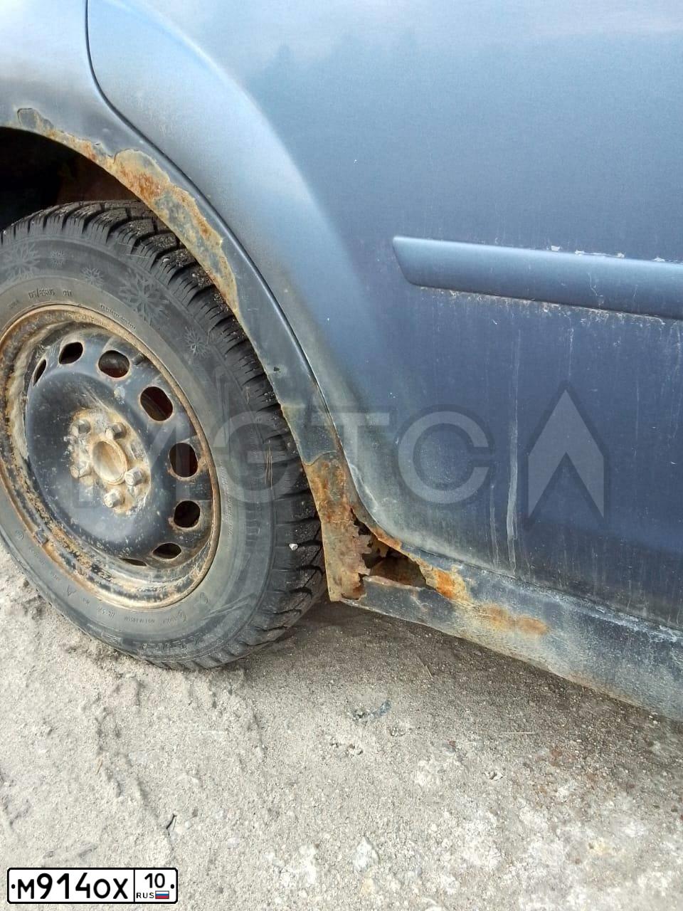 Фото автомобиля FORD FOCUS, 2007 — госномер М914ОХ10. Цвет: синий