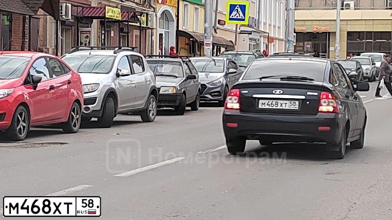 Фото автомобиля LADA PRIORA, 2008 — госномер М680ТС164. Цвет: ГРАФИТОВЫЙ МЕТАЛЛИК