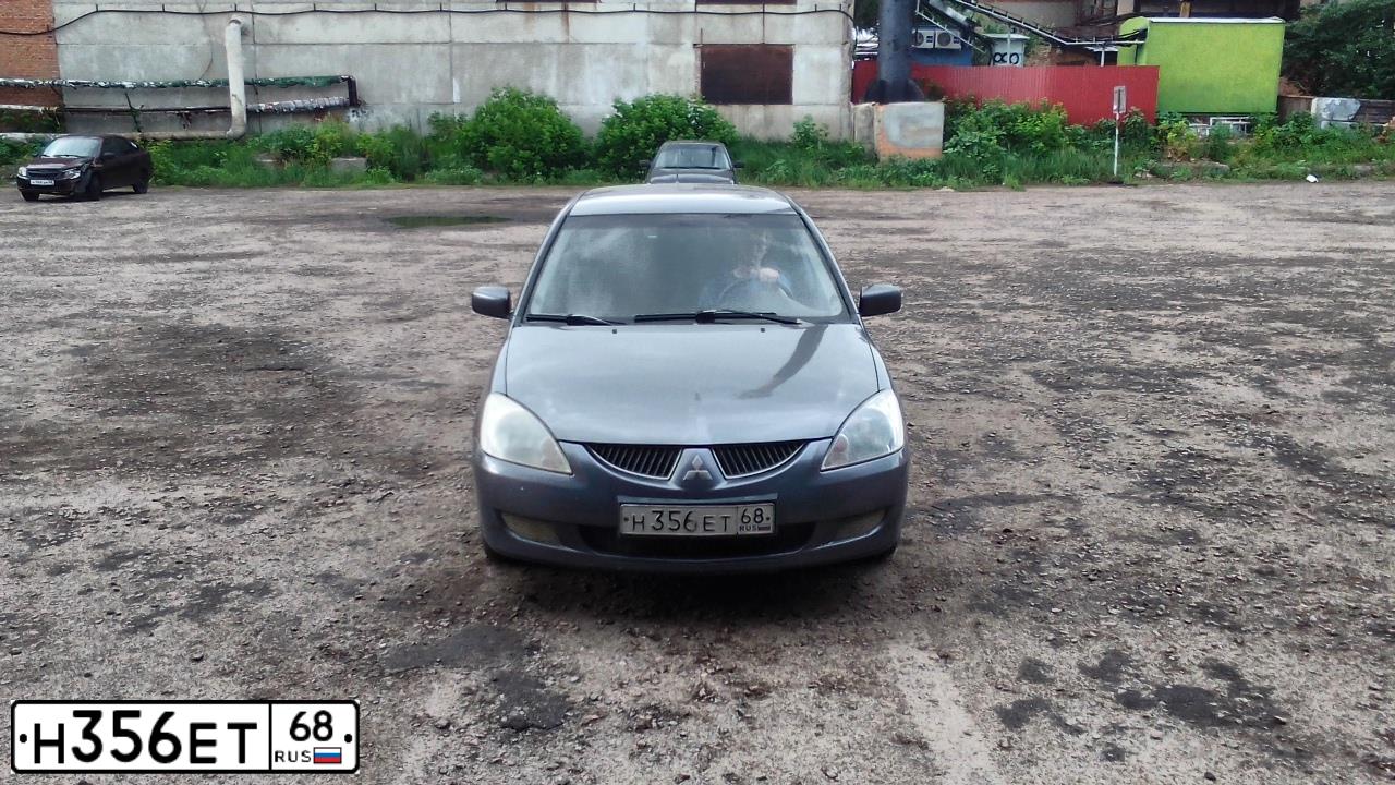 Фото автомобиля MITSUBISHI LANCER, 2005 — госномер Р078МН68. Цвет: СЕРЫЙ
