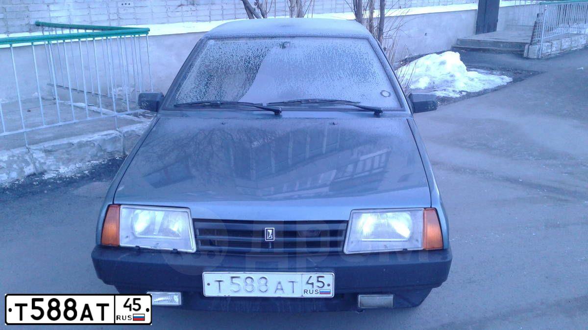 Фото автомобиля LADA 2109 SAMARA, 2000 — госномер Т588АТ45. Цвет: ТЕМНЫЙ СЕРО-СИНИЙ