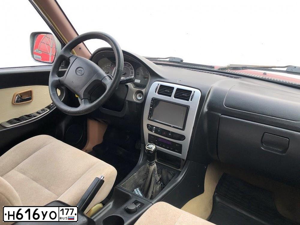 Фото автомобиля GREAT WALL SAFE, 2007 — госномер Н616УО177. Цвет: Красный