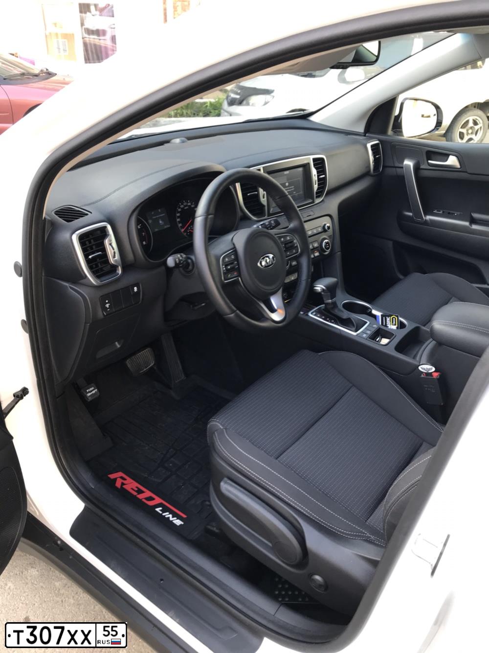 Фото автомобиля KIA SPORTAGE, 2017 — госномер Н374УА123. Цвет: БЕЛЫЙ
