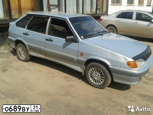Фото автомобиля LADA 2114 SAMARA, 2004 — госномер Е437СН73. Цвет: СЕРЕБРИСТО - ЖЕЛТЫЙ