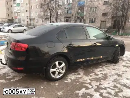 Фото автомобиля SUBARU FORESTER, 2012 — госномер О005АУ102. Цвет: ЧЕРНЫЙ