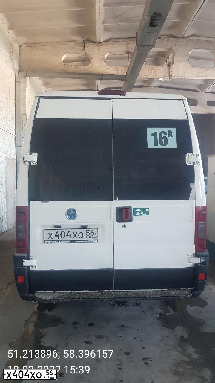 Фото автомобиля FIAT DUCATO, 2010 — госномер Е019ВУ156