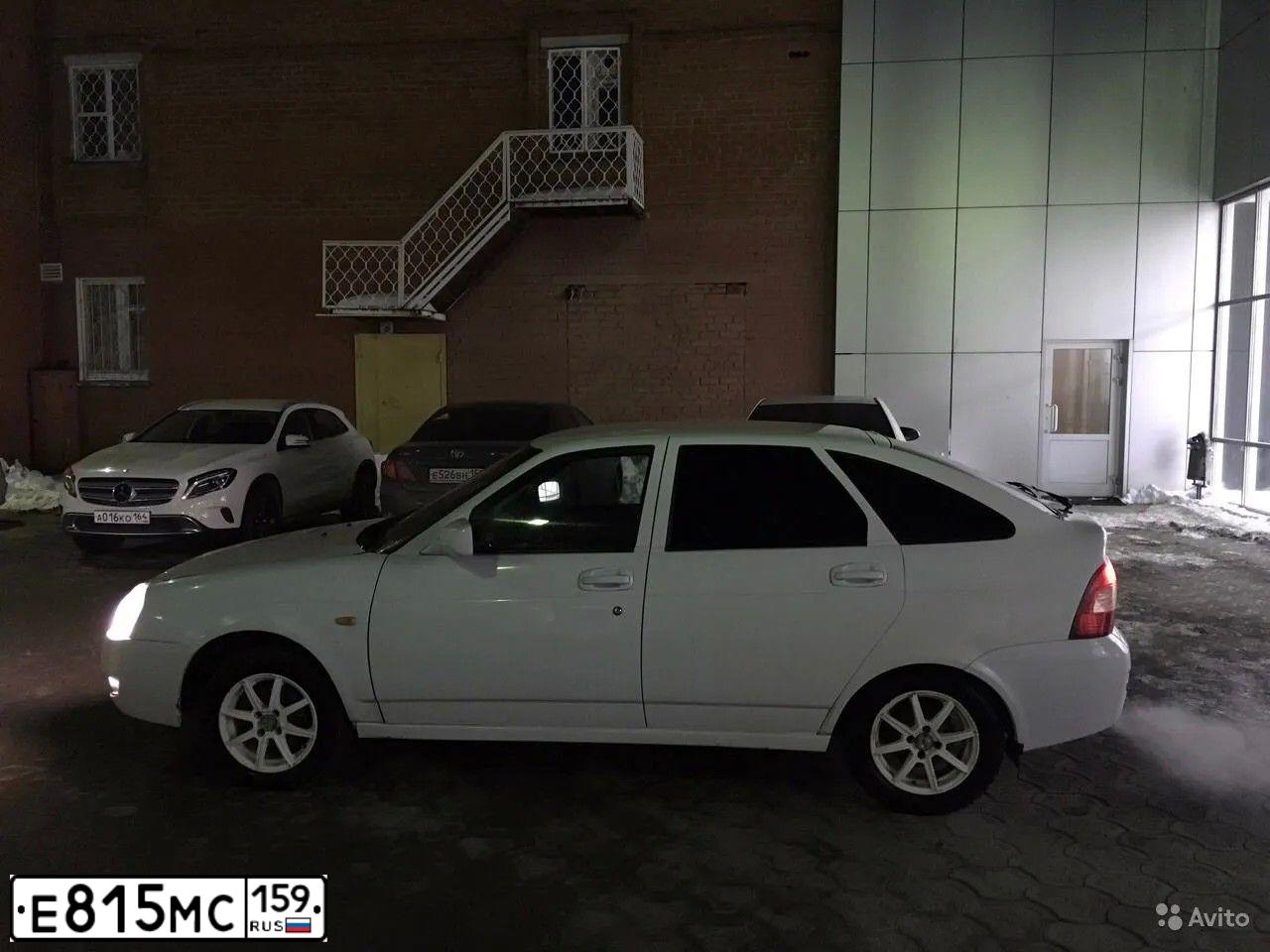 Фото автомобиля LADA PRIORA, 2008 — госномер Р766АК159
