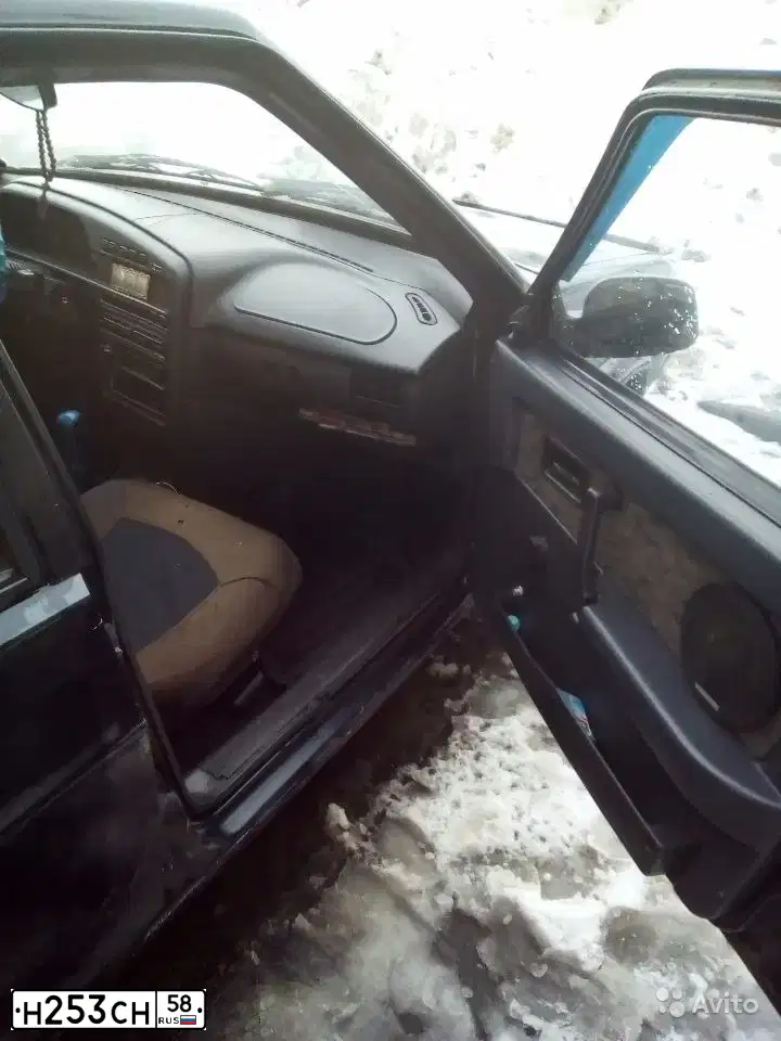 Фото автомобиля LADA 2109 SAMARA, 2003 — госномер Н253СН58. Цвет: графитовый металлик