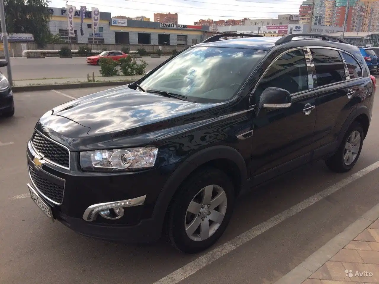 Фото автомобиля CHEVROLET CAPTIVA, 2014 — госномер М934ТН62. Цвет: ЧЕРНЫЙ