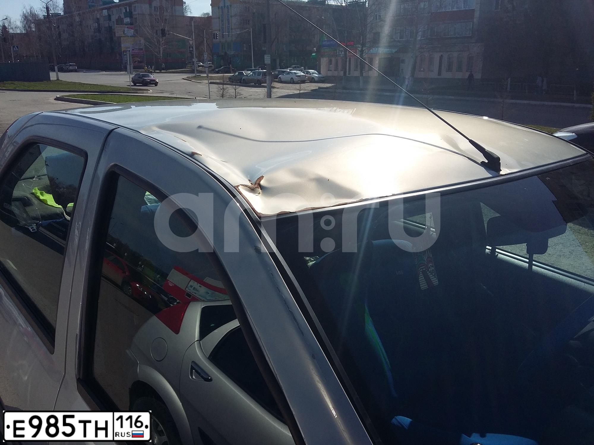 Фото автомобиля RENAULT LOGAN, 2007 — госномер Е162ВН716. Цвет: СЕРЫЙ