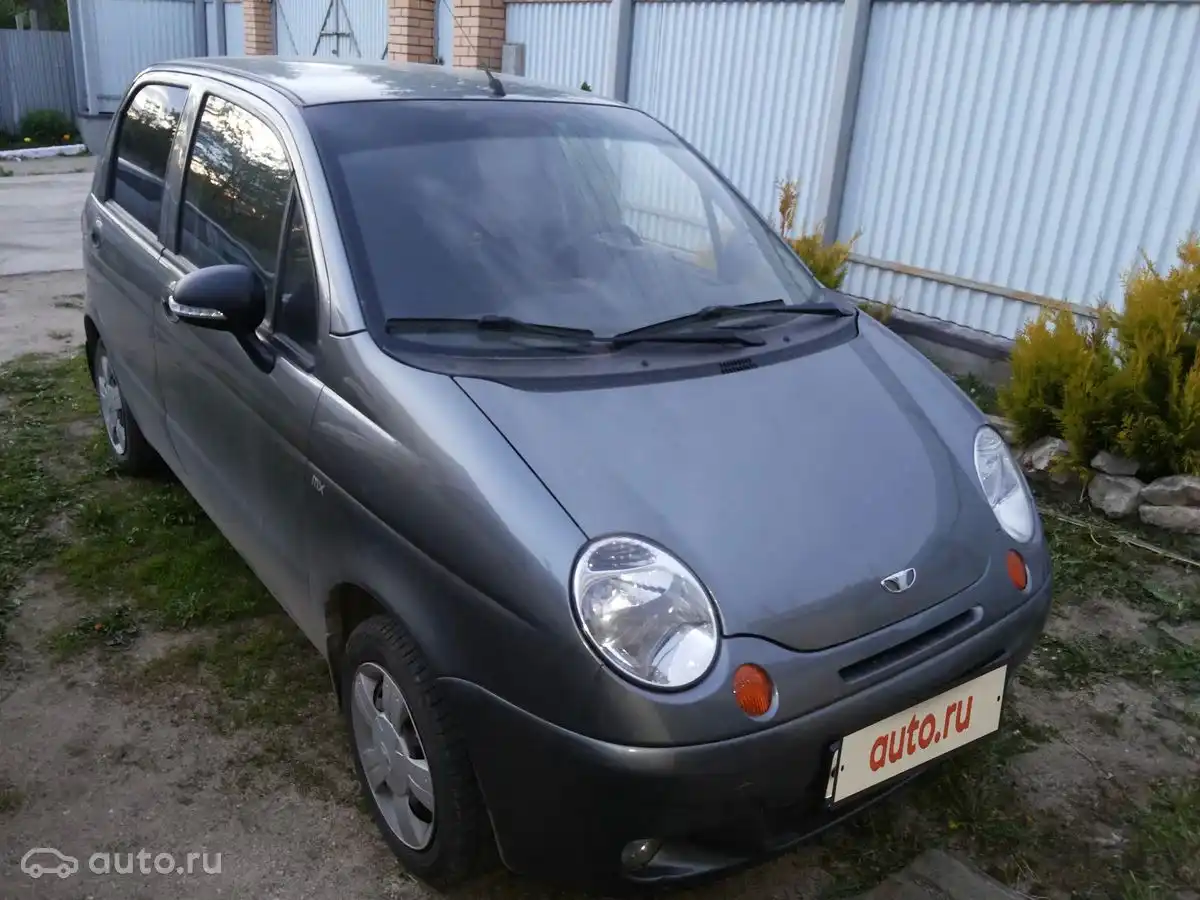 Фото автомобиля DAEWOO MATIZ, 2012 — госномер Е516УХ71. Цвет: ТЕМНО СЕРЫЙ