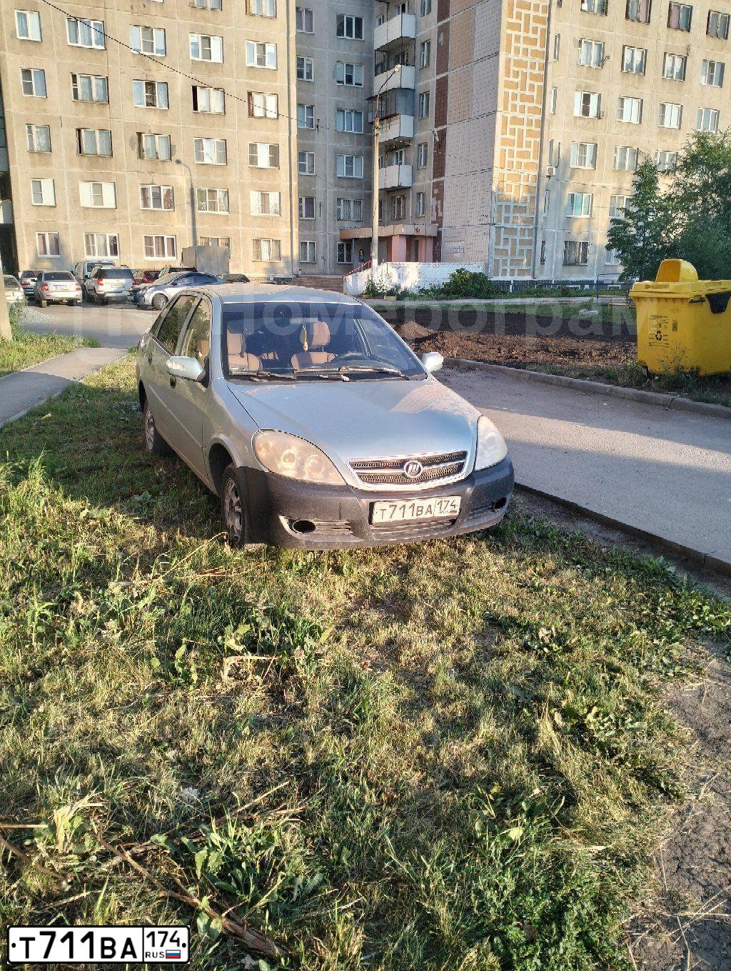 Фото автомобиля LIFAN BREEZ, 2007 — госномер Т711ВА174. Цвет: СЕРЕБРИСТО-ГОЛУБОЙ