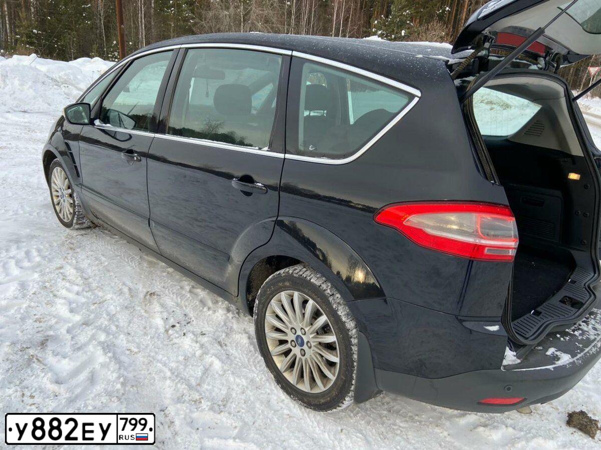 Фото автомобиля FORD S-MAX, 2013 — госномер Е621ВО797. Цвет: ЧЕРНЫЙ