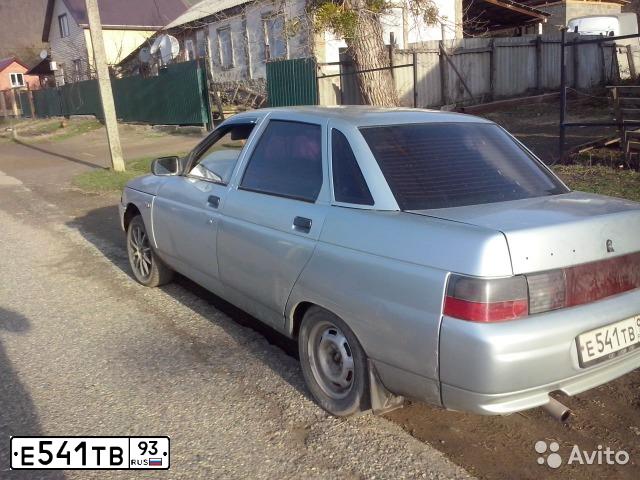 Фото автомобиля ВАЗ21102, 2001 — госномер Р247МР93. Цвет: СЕРЕБРИСТО-ГОЛУБОЙ