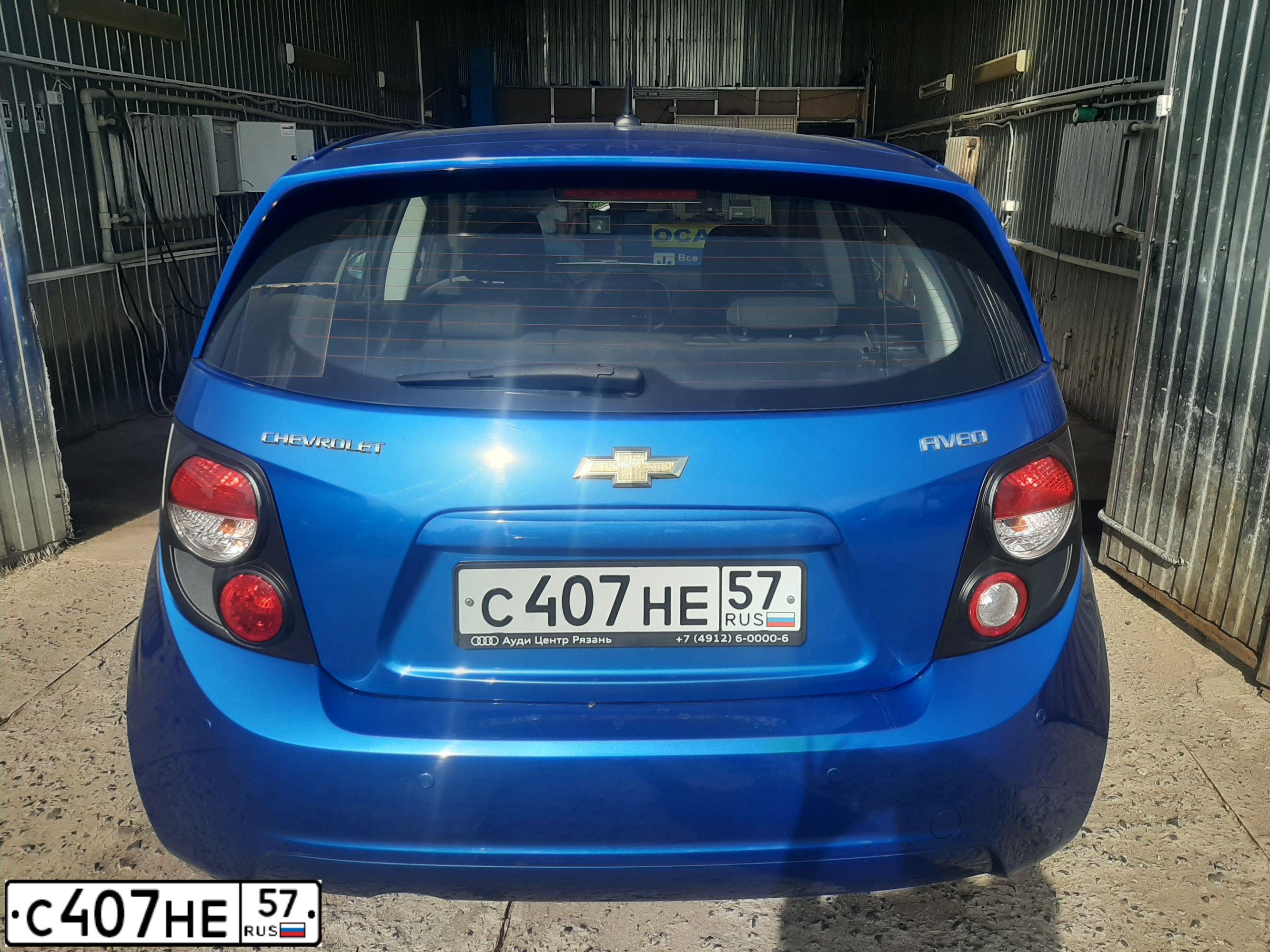 Фото автомобиля CHEVROLET T AVEO, 2014 — госномер О931ОК46. Цвет: СИНИЙ МЕТАЛЛИК
