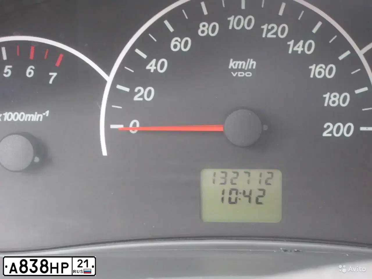 Фото автомобиля LADA 2170 PRIORA, 2007 — госномер А838НР21. Цвет: СИНЕ-ЧЁРНЫЙ