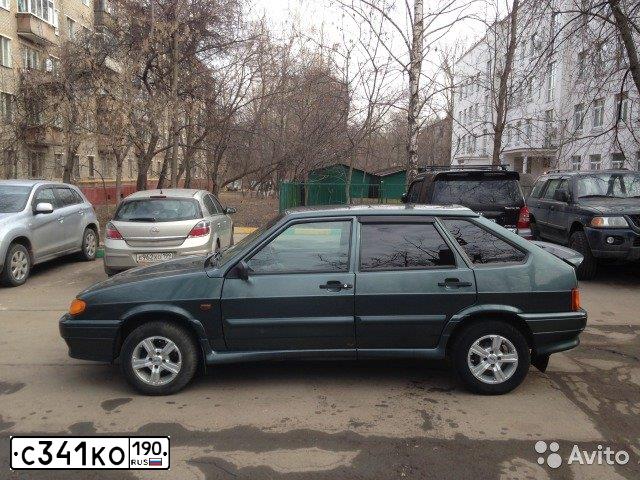 Фото автомобиля LADA 2114 SAMARA, 2010 — госномер С341КО190. Цвет: СЕРО-СИНЕ-ЗЕЛЕНЫЙ