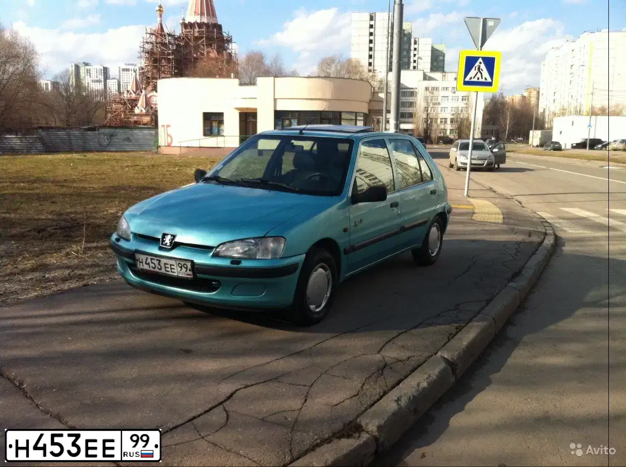 Фото автомобиля PEUGEOT 106, 1998 — госномер С099ТО790
