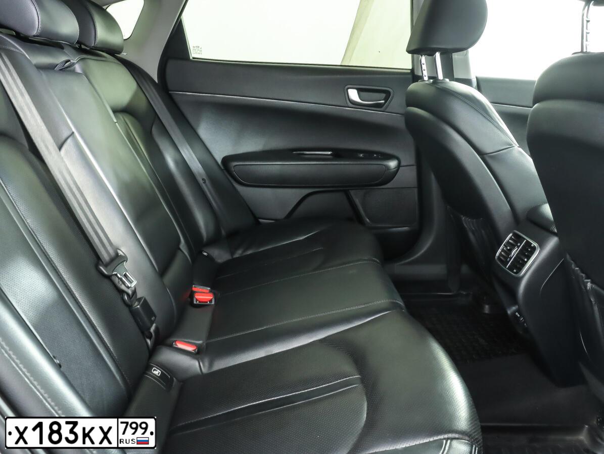 Фото автомобиля KIA OPTIMA, 2018 — госномер Т255ХК05. Цвет: Серый