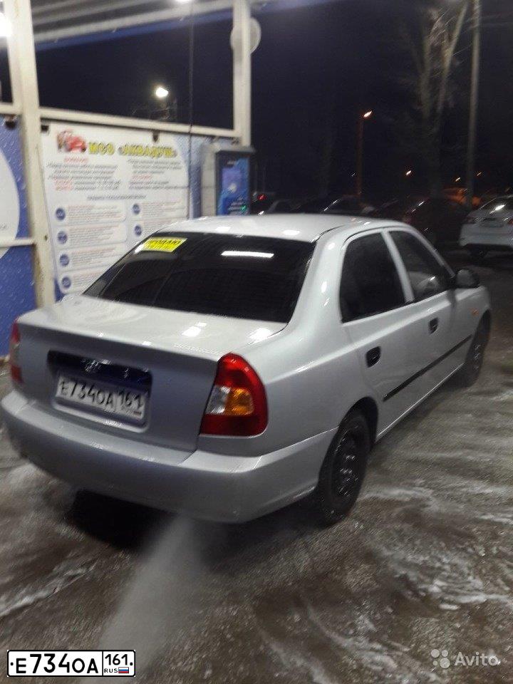 Фото автомобиля HYUNDAI ACCENT, 2004 — госномер Е337ТТ95