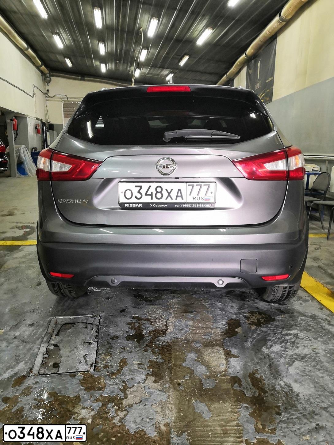 Фото автомобиля NISSAN QASHQAI, 2017 — госномер О348ХА777. Цвет: СЕРЫЙ