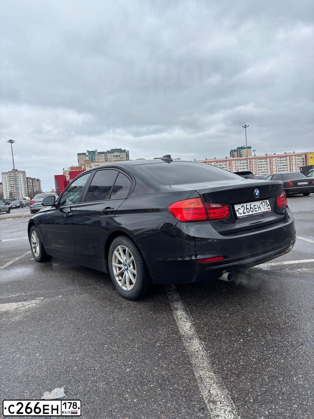 Фото автомобиля BMW W SERIE 3, 2014 — госномер У666УК42. Цвет: ЧЕРНЫЙ
