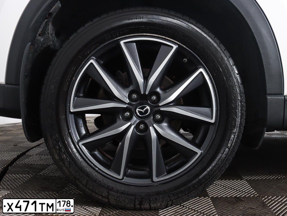 Фото автомобиля MAZDA CX-5, 2017 — госномер В036УУ147. Цвет: БЕЛЫЙ ПЕРЛАМУТР