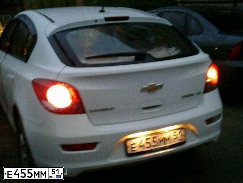 Фото автомобиля CHEVROLET CRUZE, 2012 — госномер В176ТС37. Цвет: Белый