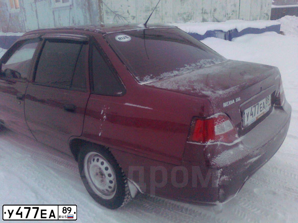 Фото автомобиля DAEWOO NEXIA, 2008 — госномер А428ЕР172. Цвет: ВИШНЕВЫЙ