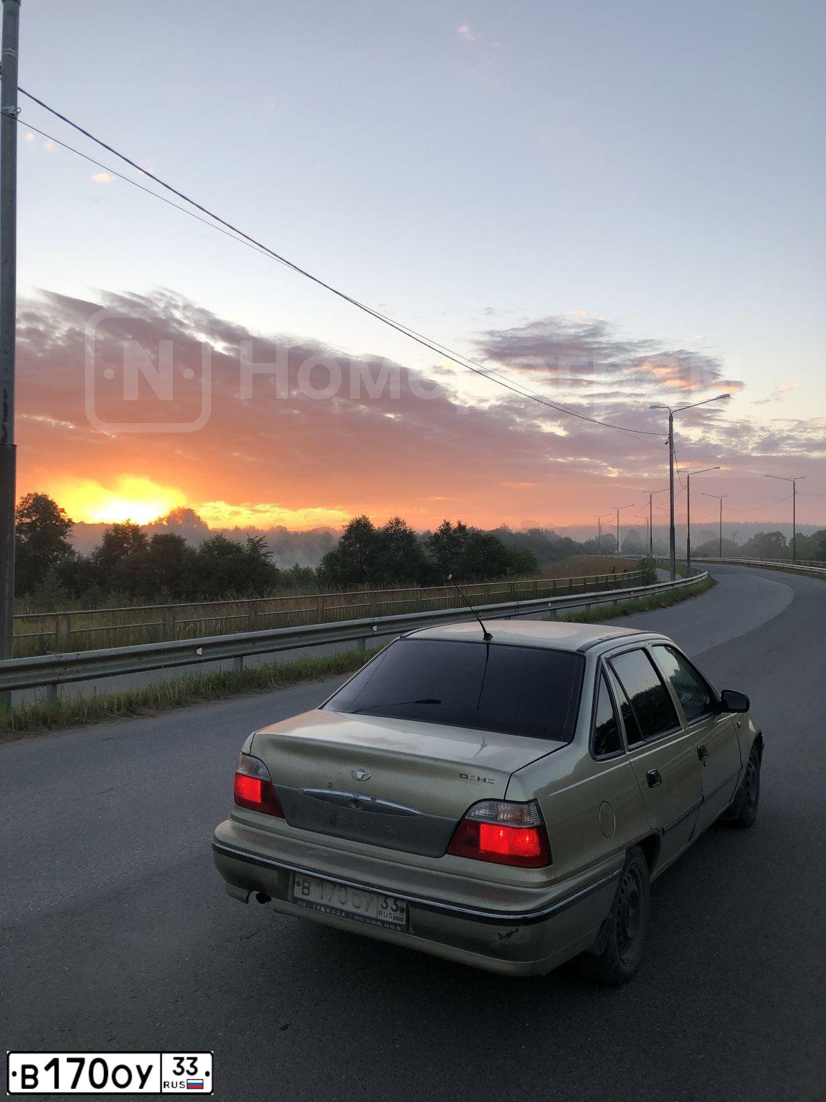 Фото автомобиля LADA 1119 KALINA, 2009 — госномер В170УЕ33. Цвет: СЕРЕБРИСТЫЙ