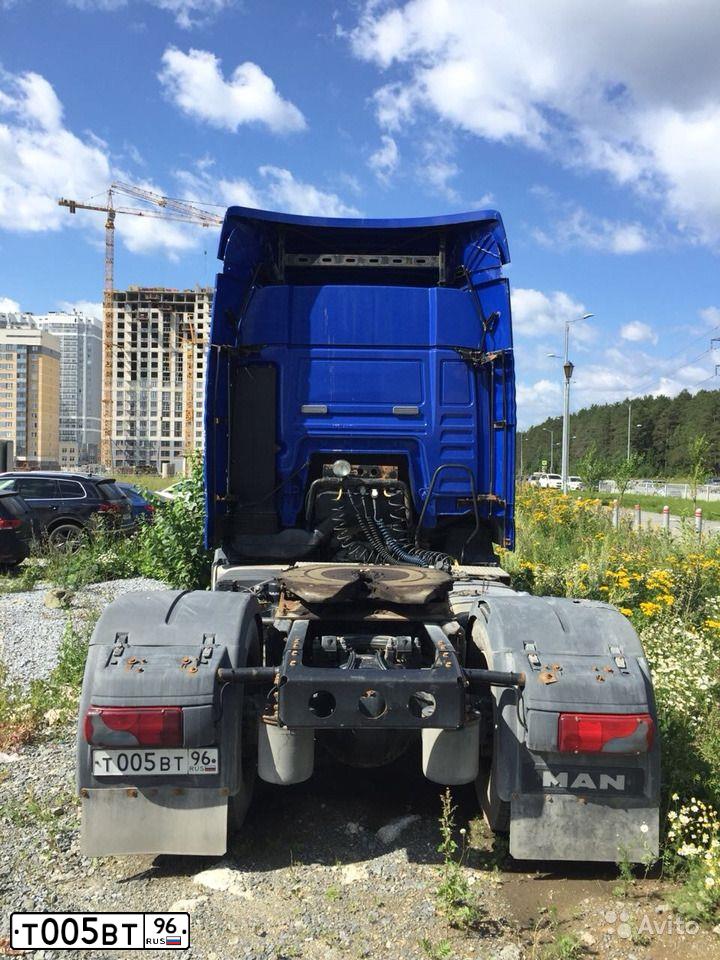 Фото автомобиля MAN TGA 19.XXX /4X2/, 2008 — госномер Т005ВТ96. Цвет: СИНИЙ