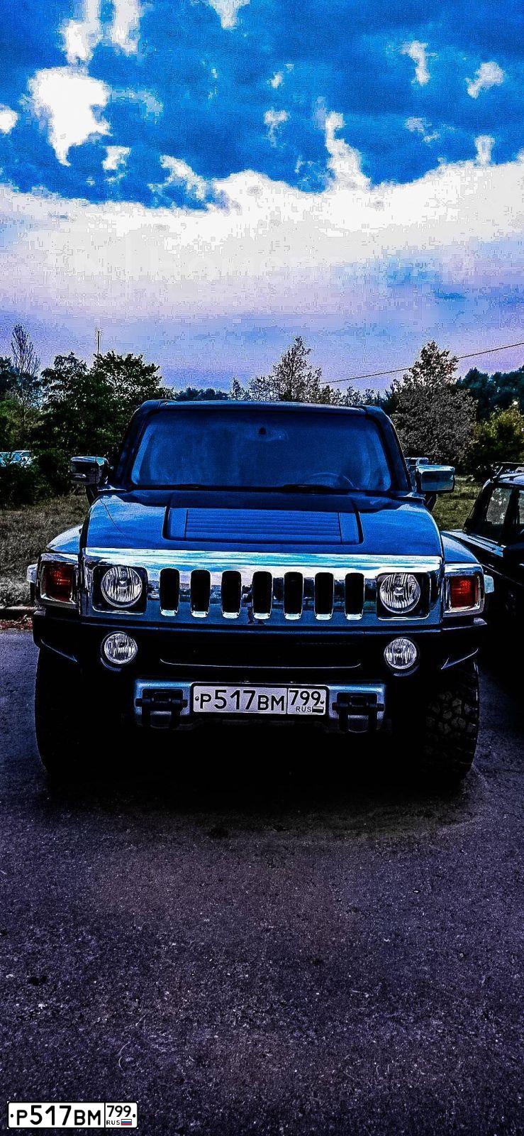 Фото автомобиля HUMMER H3, 2009 — госномер Р517ВМ799. Цвет: ЧЕРНЫЙ