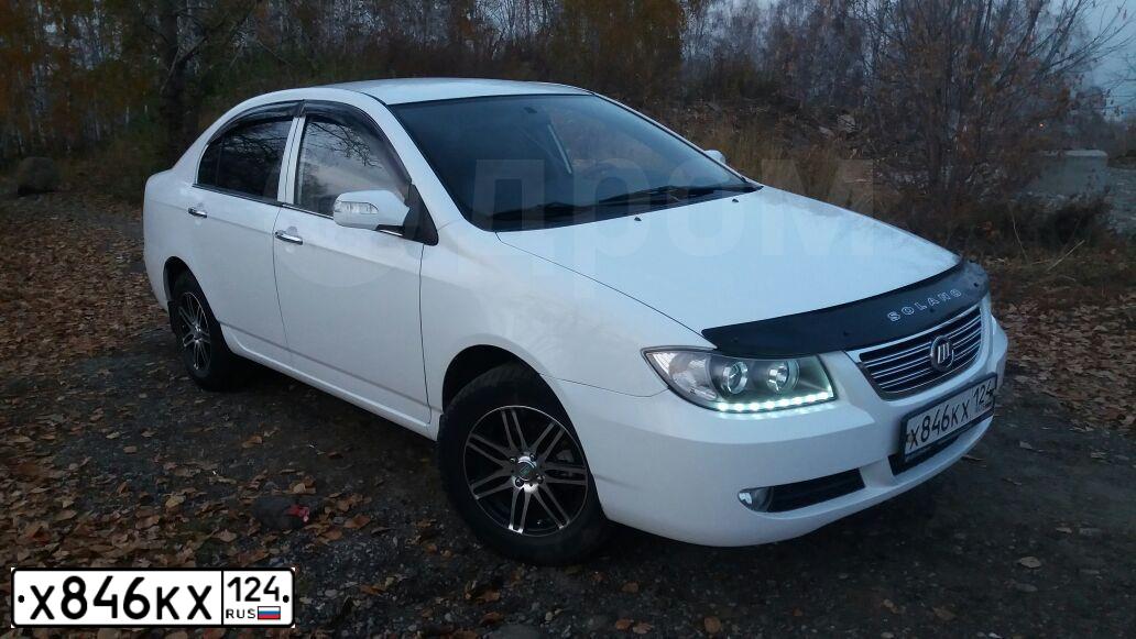 Фото автомобиля LIFAN SOLANO, 2013 — госномер К522НН03. Цвет: Белый