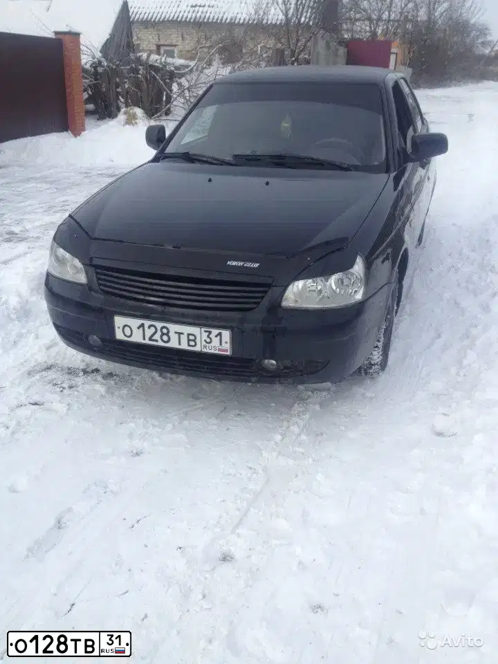 Фото автомобиля LADA 2170 PRIORA, 2009 — госномер О664ЕР46. Цвет: СИНЕ-ЧЕРНЫЙ