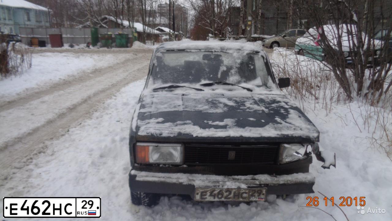 Фото автомобиля LADA 2105, 2005 — госномер Е462НС29. Цвет: ТЕМНО-ЗЕЛЕНЫЙ