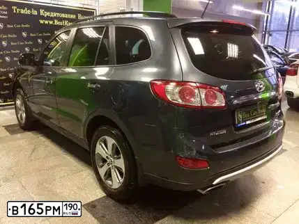 Фото автомобиля LANDROVER DISCOVERY, 2007 — госномер В165РМ190. Цвет: СИНИЙ ТЕМНЫЙ