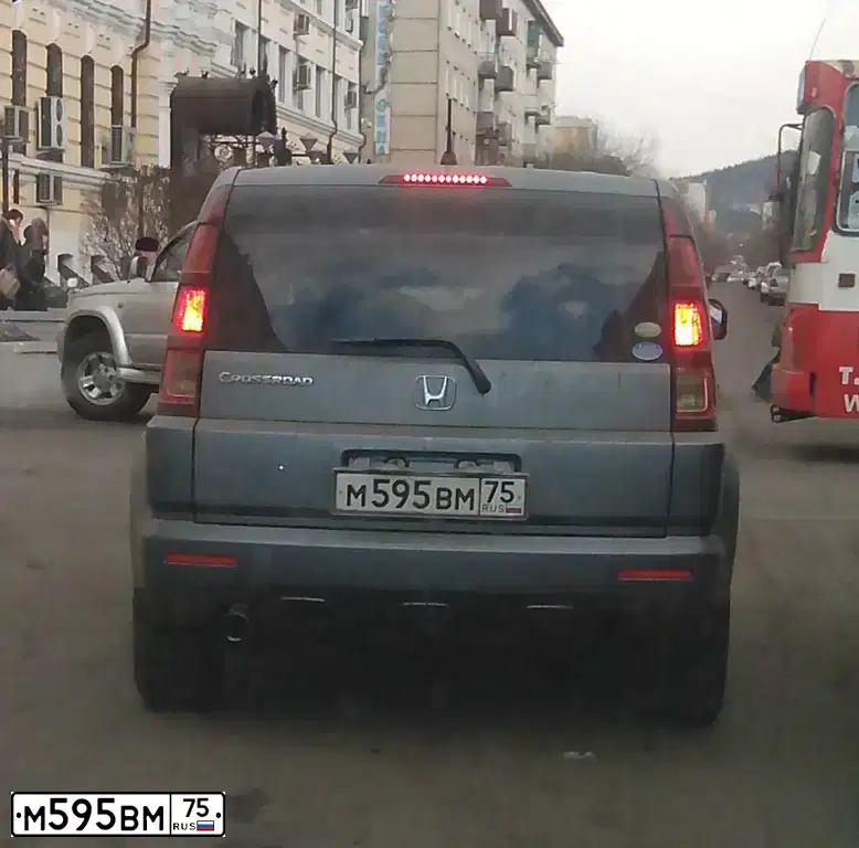 Фото автомобиля HONDA CROSS ROAD, 2007 — госномер М595ВМ75
