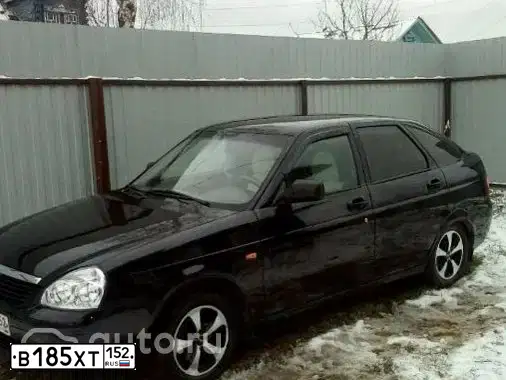Фото автомобиля LADA 2172 PRIORA, 2010 — госномер У840МС152. Цвет: СИНЕ-ЧЕРНЫЙ