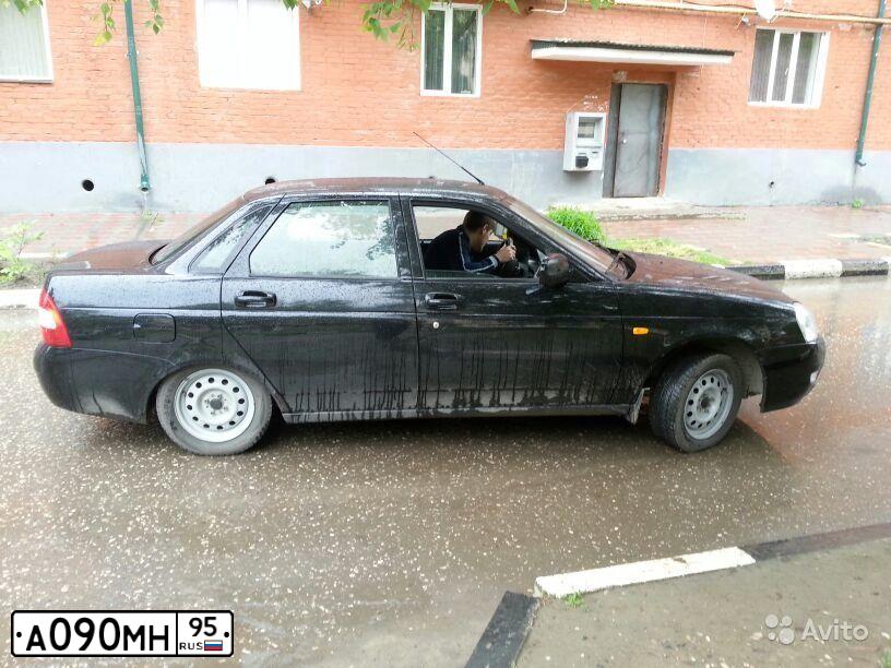 Фото автомобиля LADA 2170 PRIORA, 2015 — госномер А090МН95. Цвет: ЧЕРНЫЙ