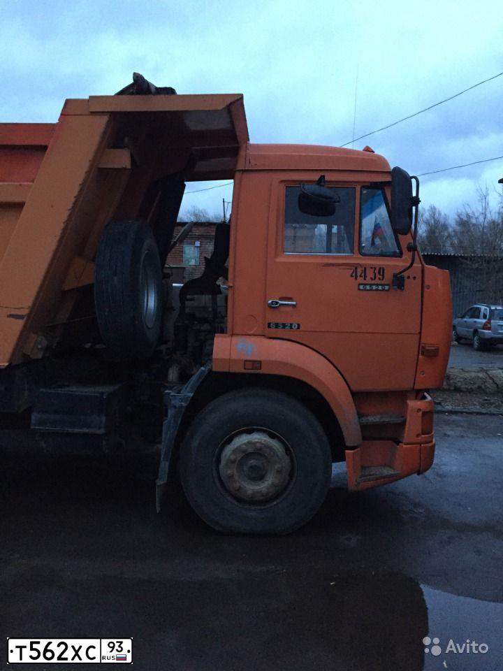 Фото автомобиля KAMAZ 6520 /6X4/, 2003 — госномер О202АМ136. Цвет: ОРАНЖЕВЫЙ