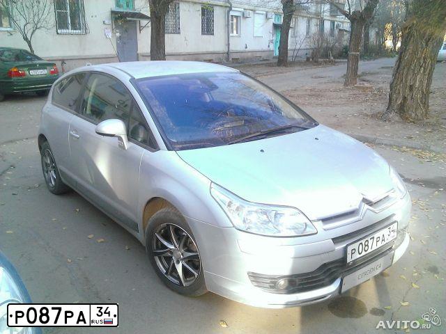 Фото автомобиля CITROEN C4, 2005 — госномер М321ХТ134. Цвет: СЕРЕБРИСТЫЙ